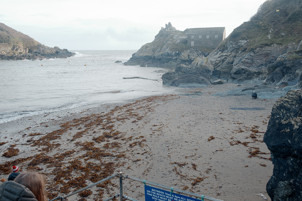 Polperro beach