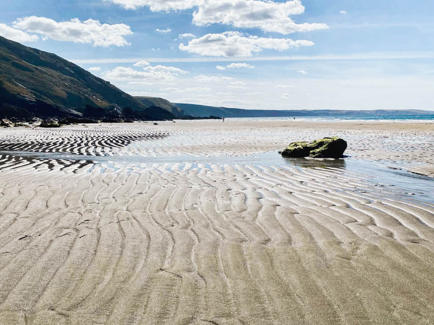 Tregardock beach cornwall