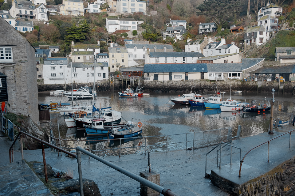 Polperro harbour