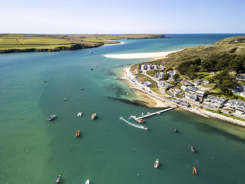 Rock town in Cornwall