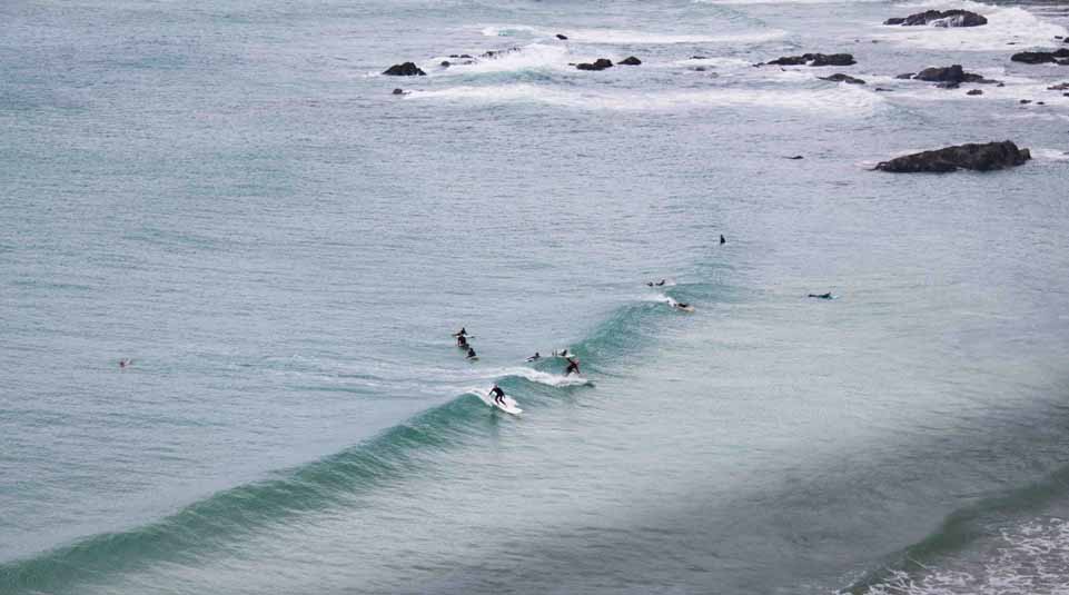 Trevunance cove surf