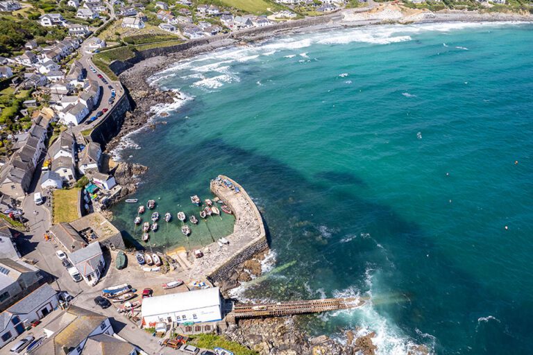 Coverack Drone photography
