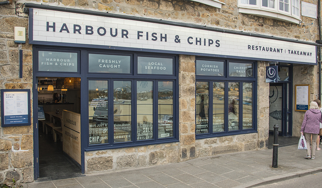 harbour fish and chips st ives
