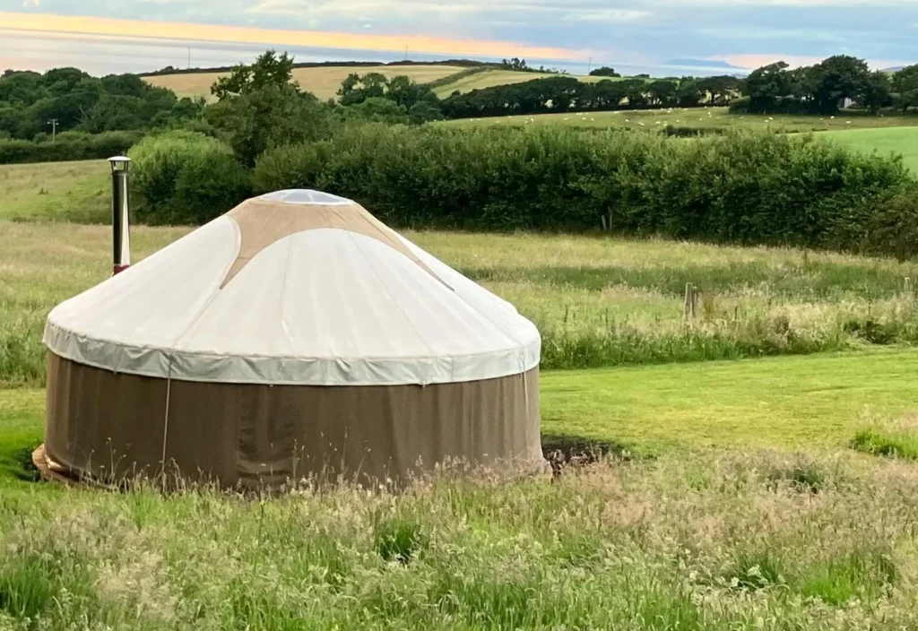 yurts in bude