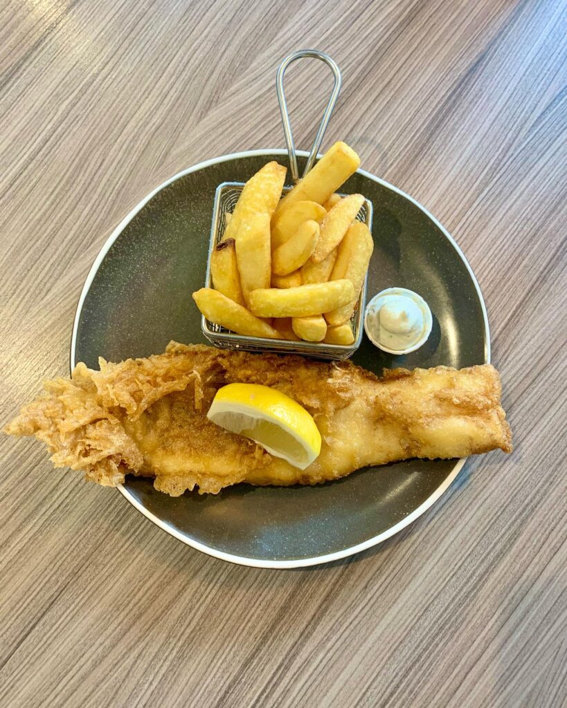 The Beach Restaurant, St Ives fish and chips