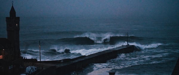 Porthleven storm