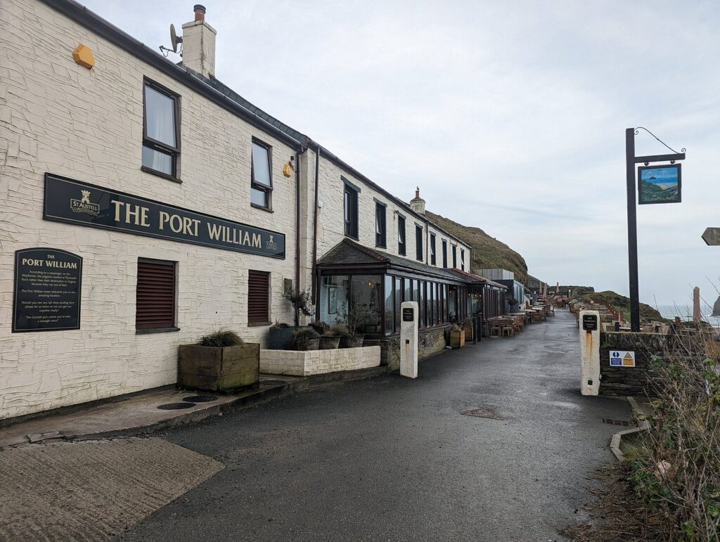 The Port William, Trebarwith Strand